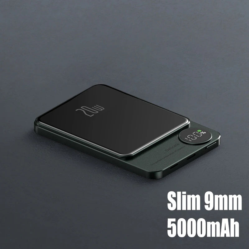 10000mAh Macsafe Magnetic Power Bank PD20W 15W Wireless Fast Charger External Auxiliary Battery Pack For Magsafe iPhone 15 14 13 - Image 9