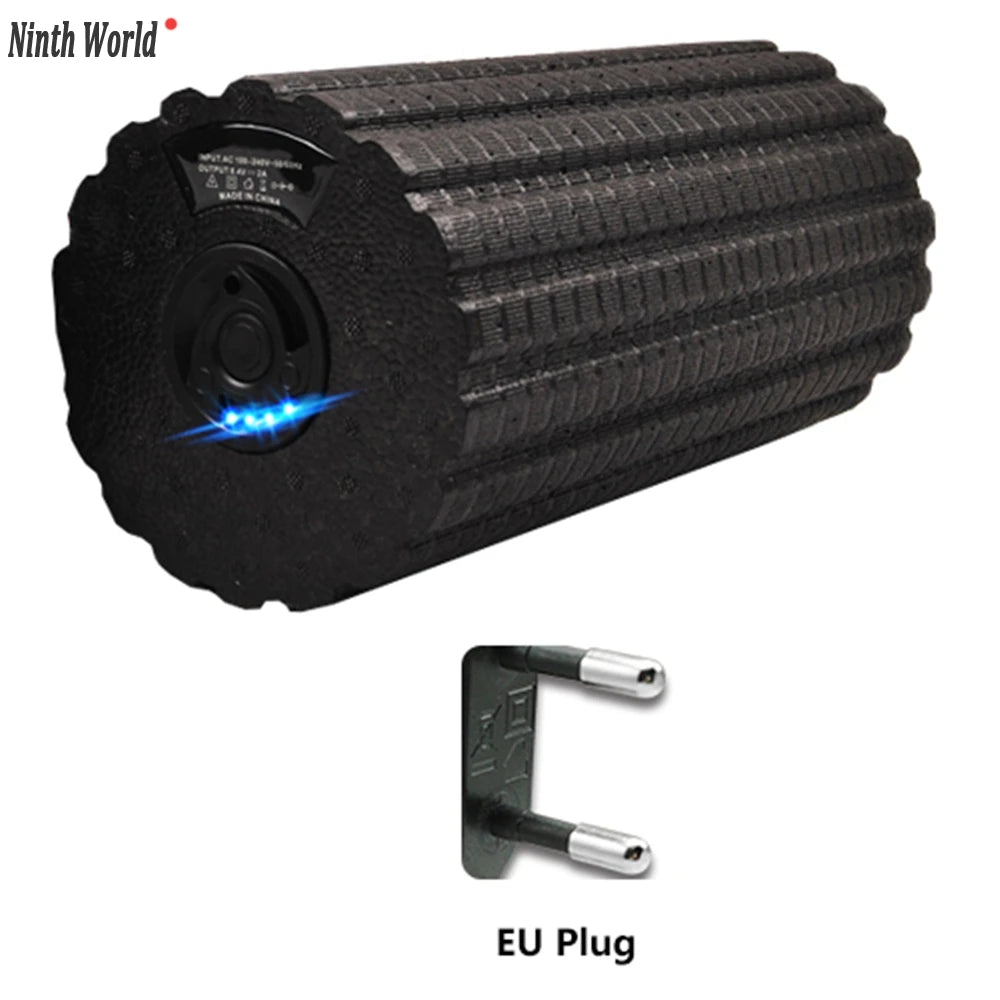 4-Speed Electric Yoga Massage Roller for Muscle Recovery and Relaxation - Image 6