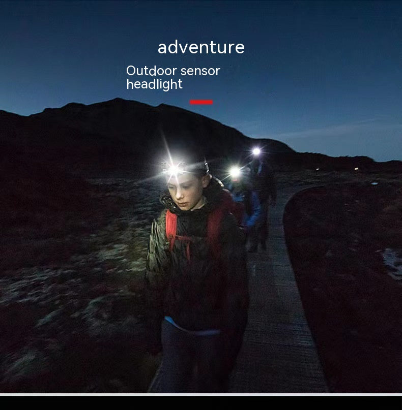 Lightweight USB Charging Induction Headlamp - Camping Essential - Image 20